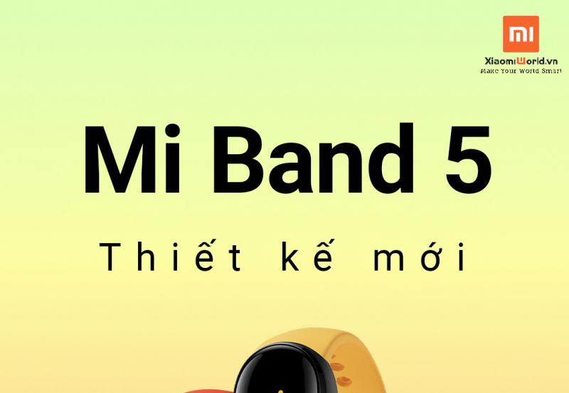 Vòng Đeo Tay Thông Minh Mi Band 5 Ra Mắt Ngày 11/06