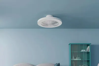 Xiaomi ra mắt đèn trần tích hợp quạt biến tần DC thông minh Yeelight, sử dụng động cơ không chổi than