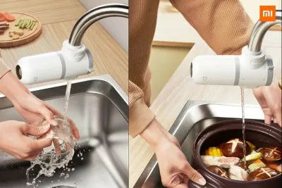 Xiaomi ra mắt máy lọc nước mini: Lắp đặt trực tiếp vào vòi, bộ lọc than hoạt tính, giá 490.000 đồng