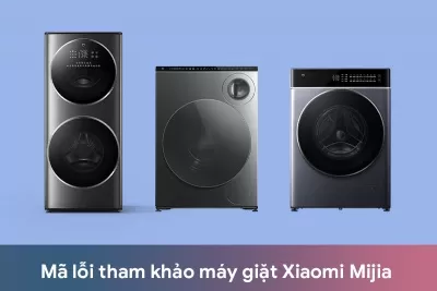 Mã lỗi máy giặt Xiaomi Mijia