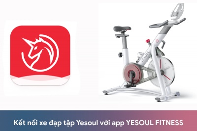 Hướng dẫn kết nối xe đạp tập Yesoul với App