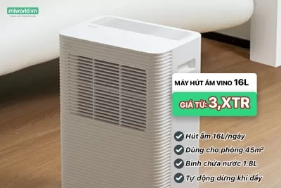 Bảng mã lỗi máy hút ẩm Xiaomi VINO