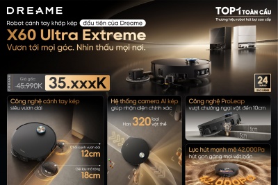 Dreame X60 Ultra Extreme 42.000Pa | Camera AI Kép