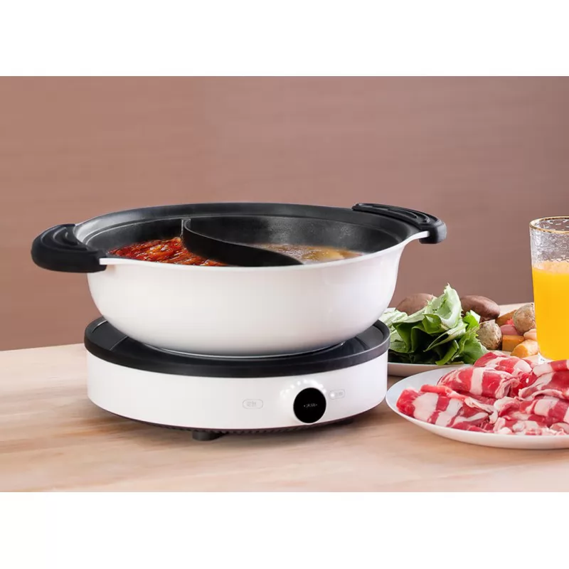 Nồi Lẩu 2 Ngăn Mijia GJT03CM (Dùng Được Bếp Từ)