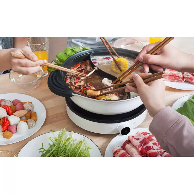 Nồi Lẩu 2 Ngăn Mijia GJT03CM (Dùng Được Bếp Từ)