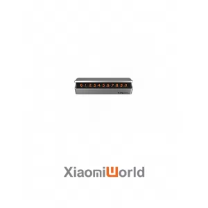 Bảng Số Điện Thoại Gắn Ô Tô Khi Đỗ Xe Xiaomi TITA