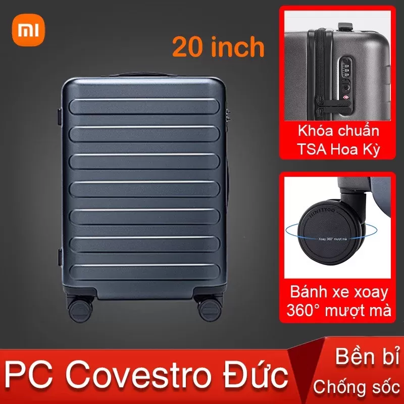 Vali Du Lịch Xiaomi 90 Point 20 inch và 28 inch