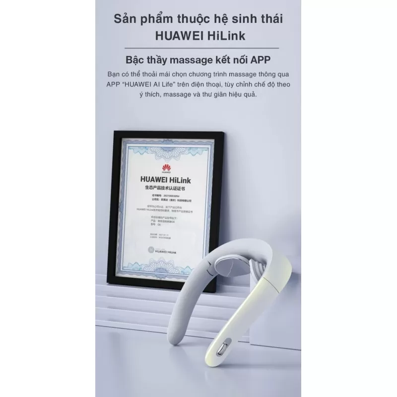 Máy Massage Cổ Thông Minh Xiaomi Jeeback G6 Bản Mới