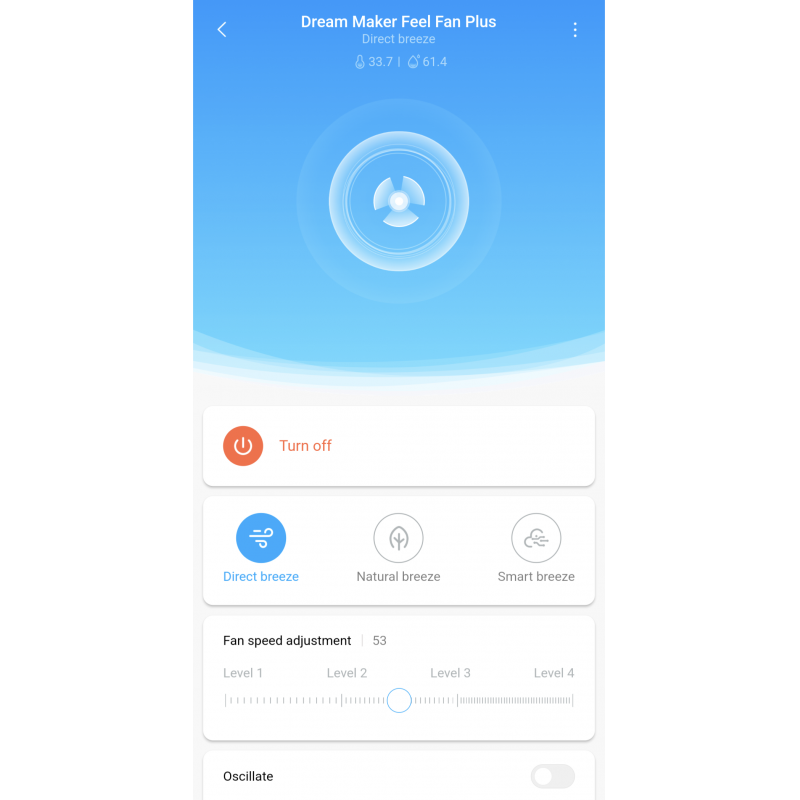 Quạt Tích Điện Xiaomi Dream Maker Plus Có Điều Khiển