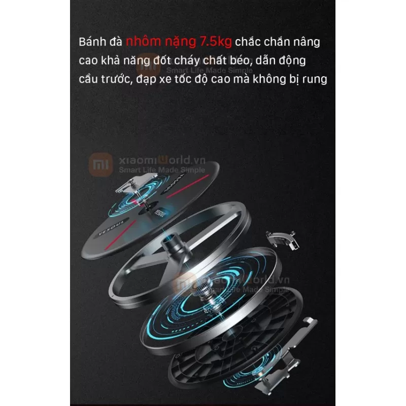 Xe Đạp Tập Thể Dục Yesoul C1H Bản Quốc Tế