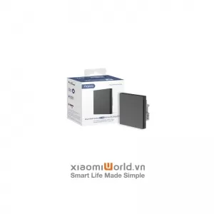 Công Tắc Âm Tường Thông Minh Aqara H1 Chuẩn Vuông EU – Màu Grey Quốc Tế