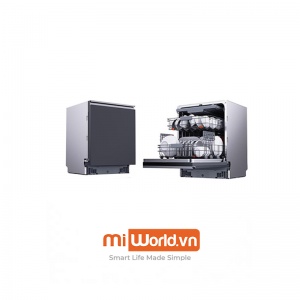 Máy Rửa Bát Âm Tủ Xiaomi Mijia P2 16 Bộ Model 2024 - Khử Khuẩn Sấy Khô 115°C