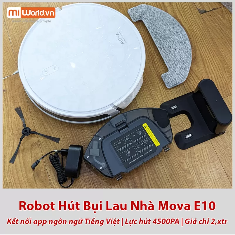 Robot Hút Bụi Lau Nhà Dreame Mova E10