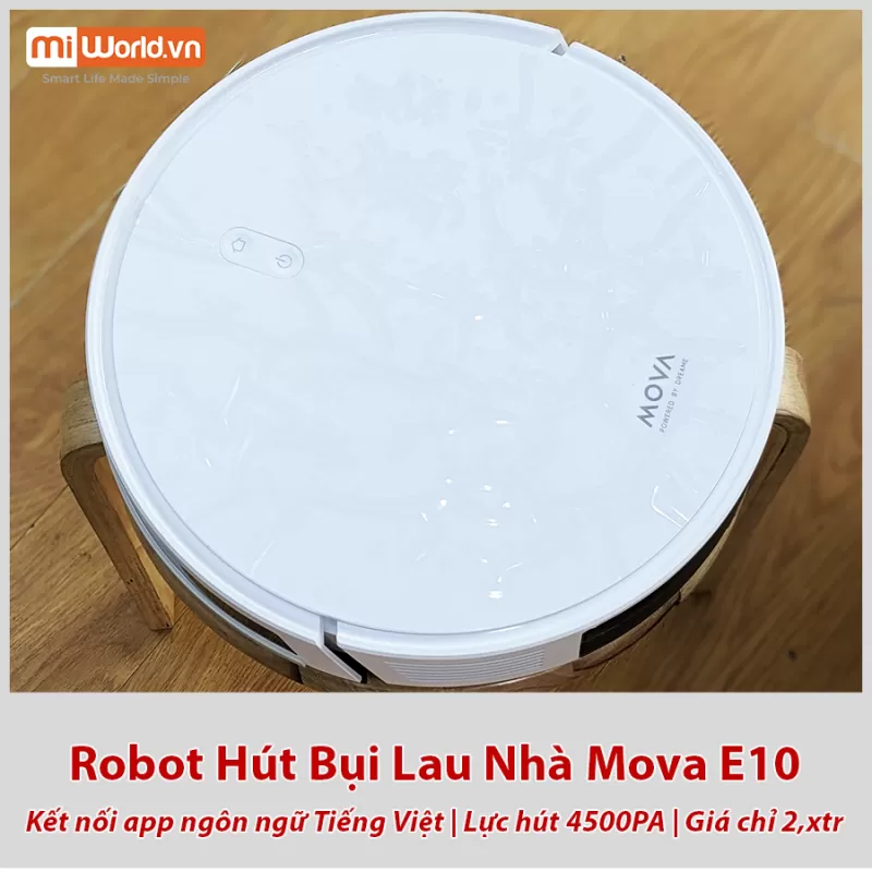 Robot Hút Bụi Lau Nhà Dreame Mova E10