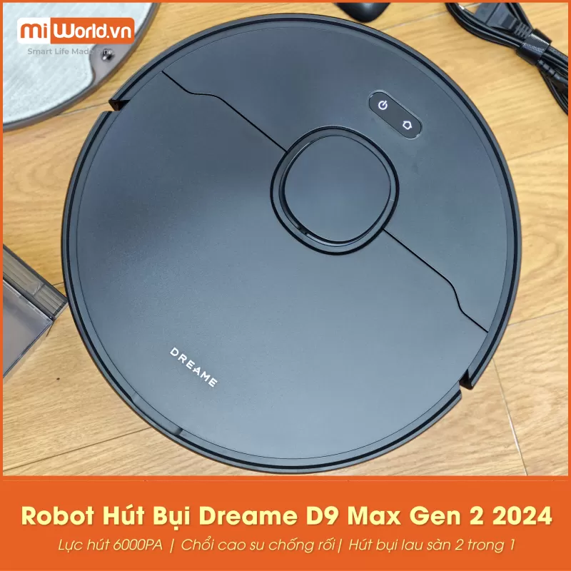 Robot Hút Bụi Dreame D9 Max Gen 2 2024