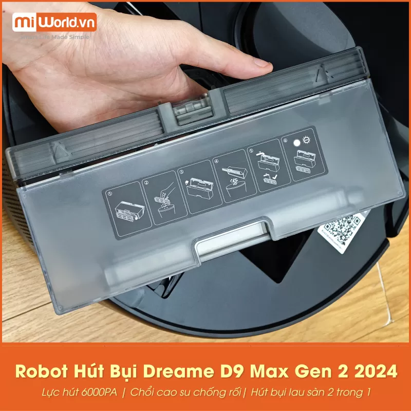 Robot Hút Bụi Dreame D9 Max Gen 2 2024