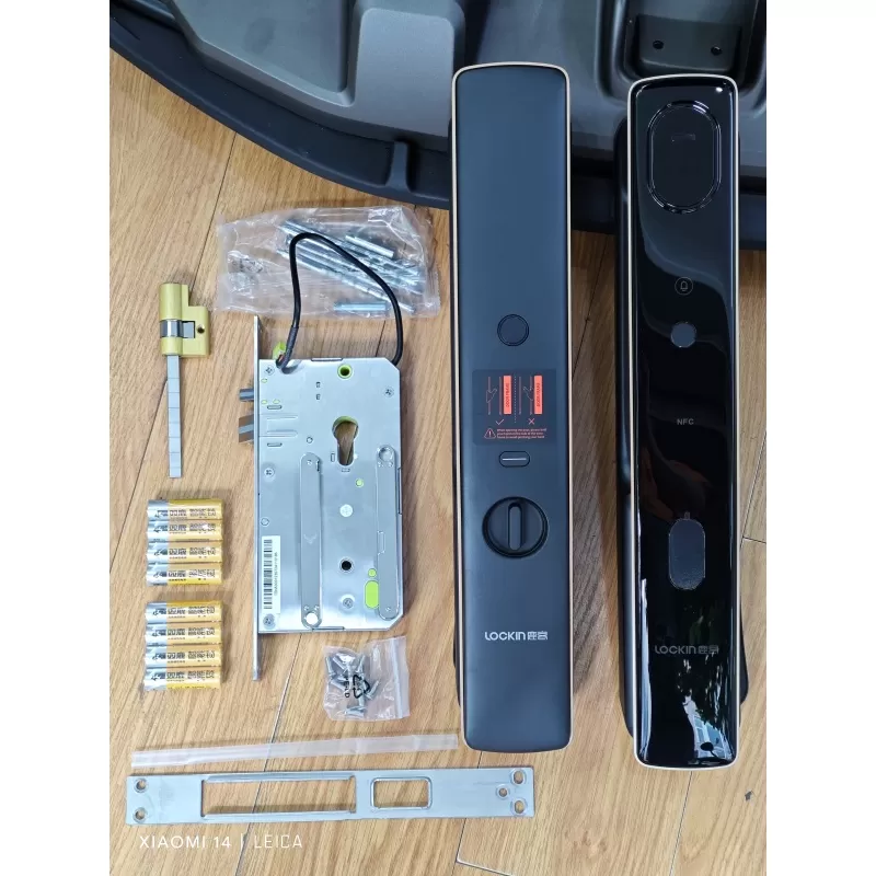 Khoá Cửa Thông Minh Xiaomi Lockin S50F Mở Khoá Khuôn Mặt 3D - Hàng Phân Phối Chính Hãng - Bản Quốc Tế