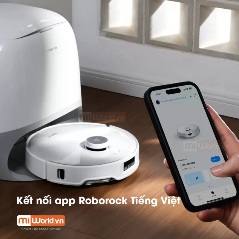 Robot Hút Bụi Lau Nhà Roborock Q Revo Curv Model 2025 – Bản Quốc Tế