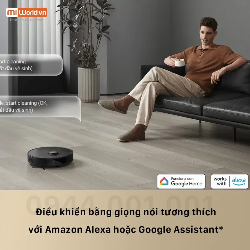 Robot Hút Bụi Lau Nhà Xiaomi Vacuum X20 Max - Bản Quốc Tế Phân Phối Chính Hãng