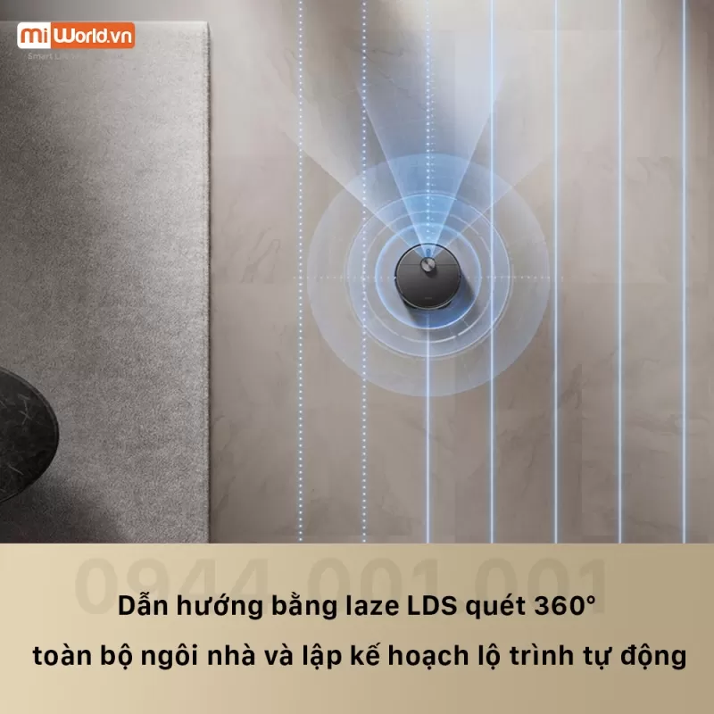 Robot Hút Bụi Lau Nhà Xiaomi Vacuum X20 Max - Bản Quốc Tế Phân Phối Chính Hãng