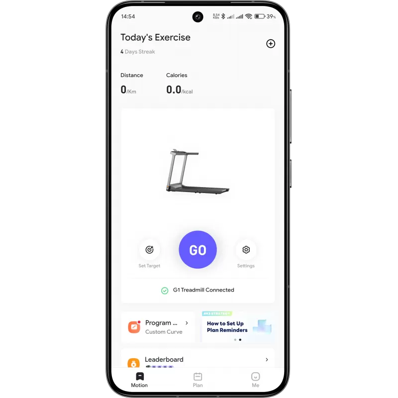 Máy Chạy Bộ Thông Minh Xiaomi KingSmith G1 TRG1F 12Km/h Bản Quốc Tế