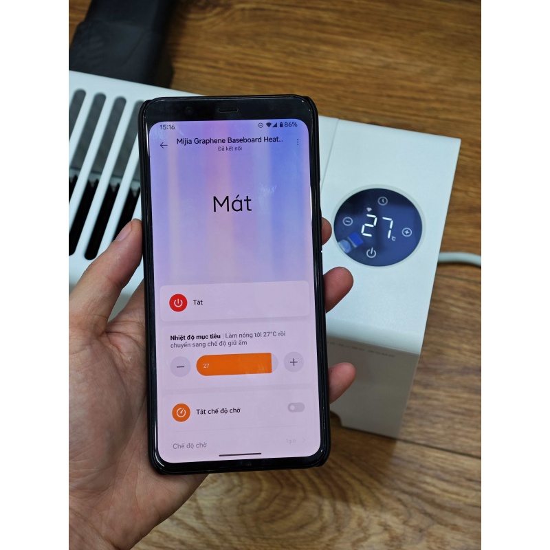 Máy Sưởi Thông Minh Xiaomi Mijia 2 Graphene TJXDNQ08ZM