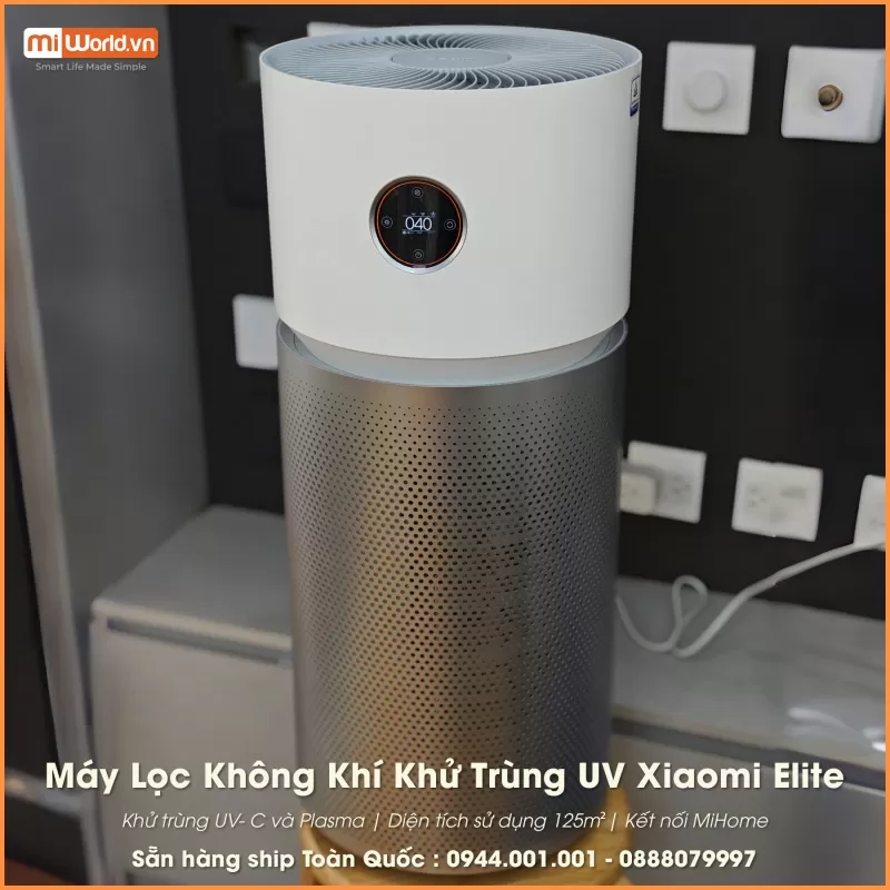 Máy Lọc Không Khí Khử Trùng UV Xiaomi Elite