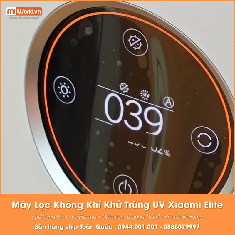 Máy Lọc Không Khí Khử Trùng UV Xiaomi Elite