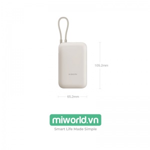 Sạc Dự Phòng Xiaomi 10000mAh 22.5W Pocket P15ZM