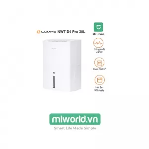 Máy Hút Ẩm Thông Minh Lumias NWT D4 Pro 30L - 100m² Hàng Chính Hãng