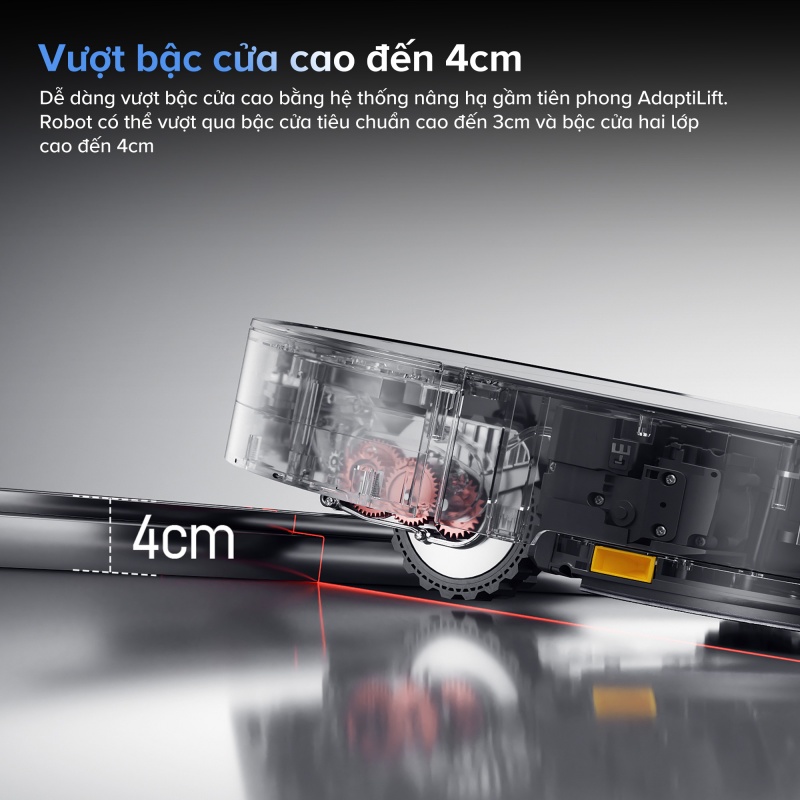 Robot Hút Bụi Lau Nhà Roborock Saros 10 – Bản Quốc Tế