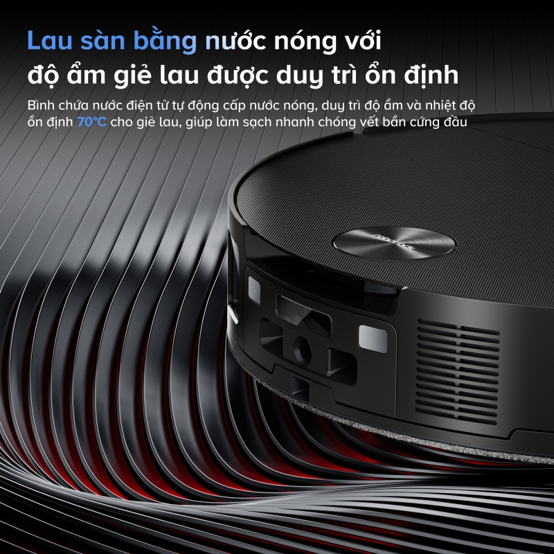 Robot Hút Bụi Lau Nhà Roborock Saros 10 – Bản Quốc Tế