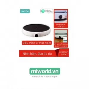 Bếp Từ Xiaomi miLife LFT011 - Kết Nối Mi Home, Màn Hình Hiển Thị Tiếng Việt