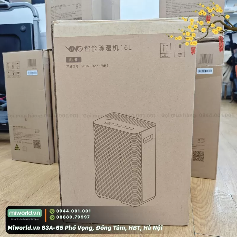 Máy Hút Ẩm Thông Minh Xiaomi VINO 16L - 40m²