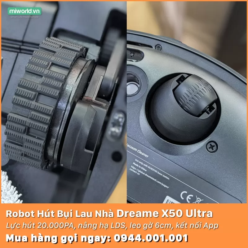 Robot Hút Bụi Lau Nhà Xiaomi Dreame X50 Ultra