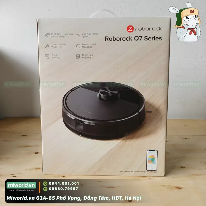 Robot Hút Bụi Lau Nhà Roborock Q7 TF - Model 2025