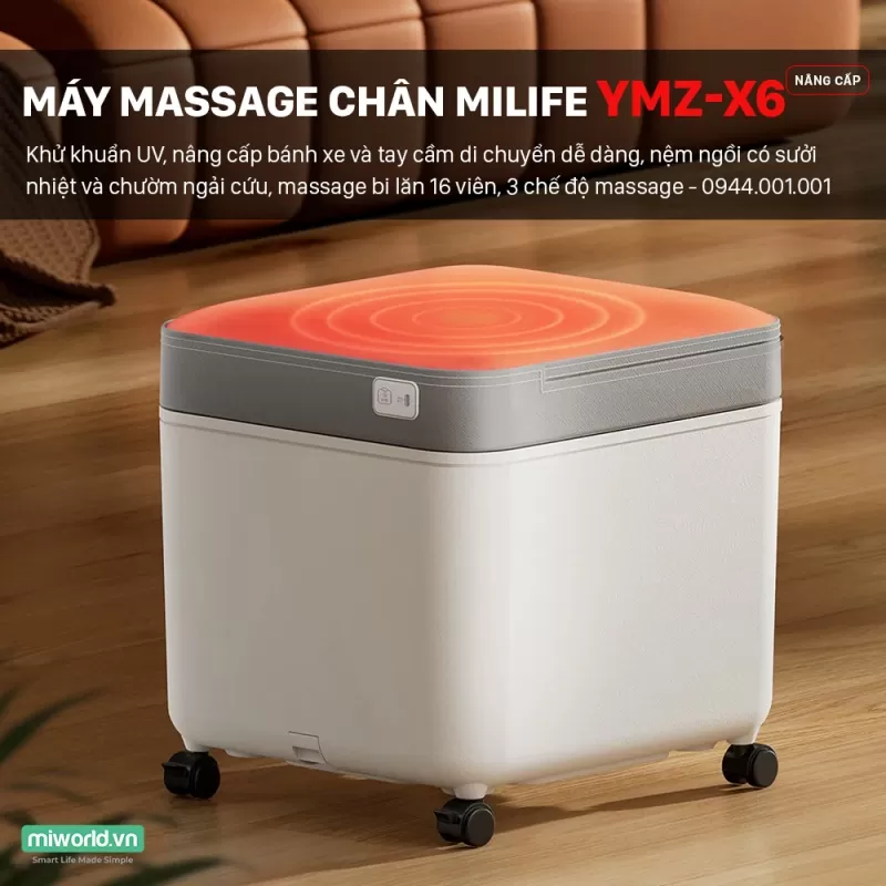 Máy Massage Chân Xiaomi miLife YMZ-X6