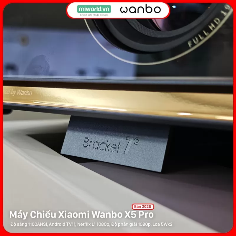 Máy Chiếu Xiaomi Wanbo X5 Pro Phiên Bản 2025 – Hàng Phân Phối Chính Hãng