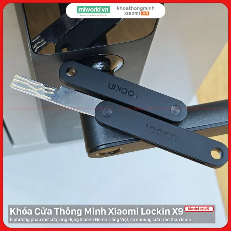 Khóa Cửa Thông Minh Xiaomi Lockin X9 - Model 2025