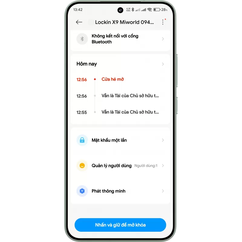 Khóa Cửa Thông Minh Xiaomi Lockin X9 - Model 2025