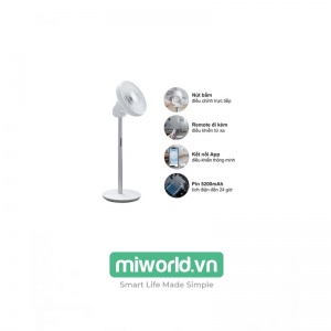 Quạt Tích Điện Đối Lưu Xiaomi Smartmi Air Circulator Fan (Gen 3 Pro)