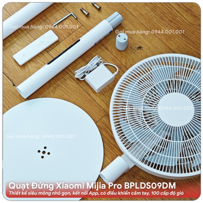 Quạt Đứng DC Inverter Xiaomi Mijia Pro BPLDS09DM - Siêu Mỏng