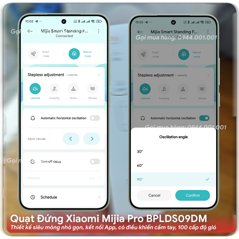 Quạt Đứng DC Inverter Xiaomi Mijia Pro BPLDS09DM - Siêu Mỏng