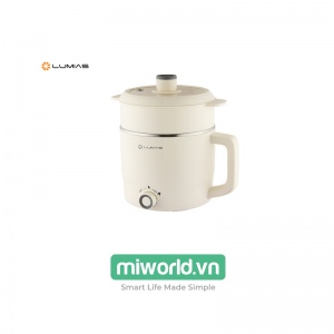 Nồi Điện Đa Năng Lumias LM-PM600 (Steam) - 600W, 1.8L Có Khay Hấp