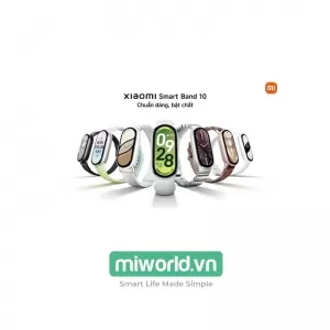 Vòng Đeo Tay Thông Minh Xiaomi Smart Band 10 (Mi Band 10)- Hàng Chính Hãng Phân Phối