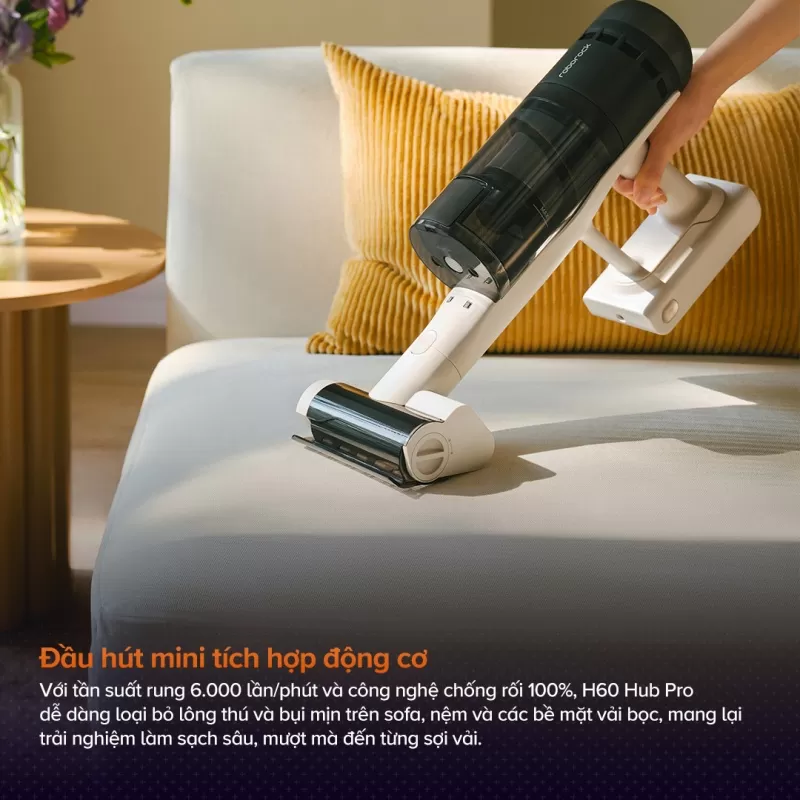 Máy Hút Bụi Không Dây Roborock H60 Hub Pro 170AW | Dock Sạc Đa Năng