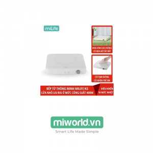 Bếp Từ Đơn miLife N3 Vuông 10 Mức Nhiệt