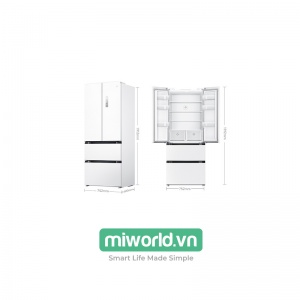 Tủ Lạnh Xiaomi Mijia 439L – Thiết Kế Kiểu Pháp Có Ngăn Đông Mềm