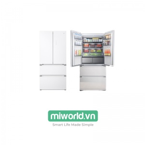Tủ Lạnh Xiaomi Mijia Pro 508L BCD-508WFTGBI Kiểu Pháp - Pha Lê Màu Trắng