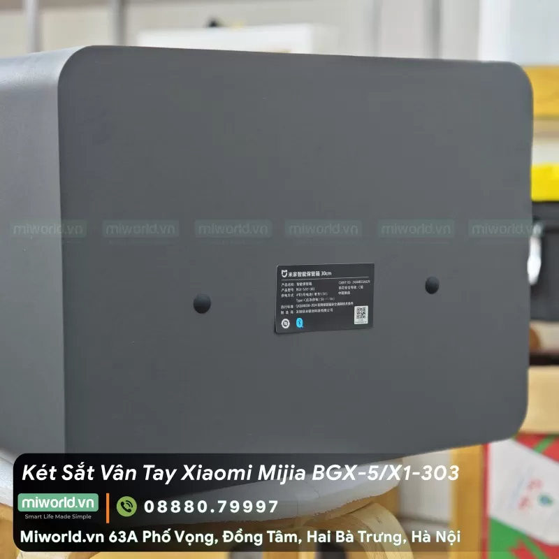Két Sắt Vân Tay Điện Tử Xiaomi Mijia BGX-5/X1-303 Bản 2025
